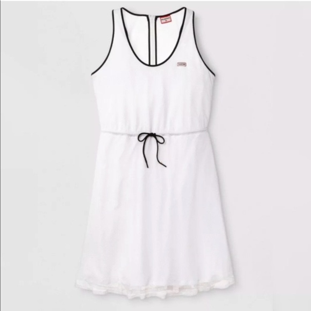 NWTs HUNTER x TARGET • White Mesh A-Line Dress - Picture 1 of 8